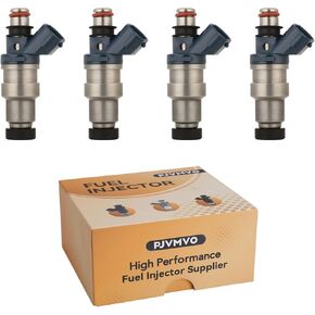 23250-75040 OE 2.4L Fuel Injectors,Compatible with/Toyota 2.4 Tacoma 1995-1999 |2 Holes| |Set of 4|