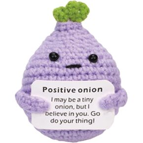 Mini Funny Knitted Potato Doll, Creative Cute Crochet Doll Cheer Up Gift for Decoration, Christmas Decoration and Encouragement Gift