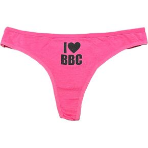 I Heart (Love) BBC Thong Panty with Color Options
