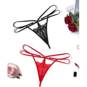 Avidlove Women Sexy Underwear Lace Panties Floral Lace Briefs Hollow Out Thong Panty in Saudi Arabia