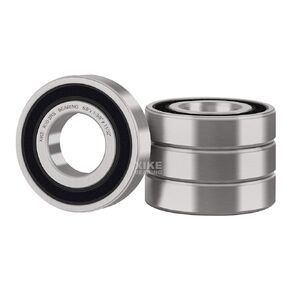 XiKe R16-2RS Double Rubber Seal Bearings 1" x 2" x 1/2", Deep Groove Ball Bearings Pack of 4