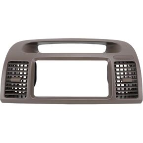 Center Dash Ac Air Vent Panel, Center Instrument Panel Air Outlet Panel Car Front Air Conditioning Air Outlet Panel Mounting Bezel Fit for Camry Xv30 2001 to 2006, Center Dash
