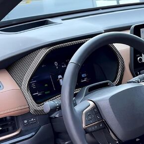 for Toyota Grand Highlander 2024 2025 Main Driver Instrument Frame Modification Compatible with 2024 2025 Grand Highlander ABS Accessories(Wood Grain)
