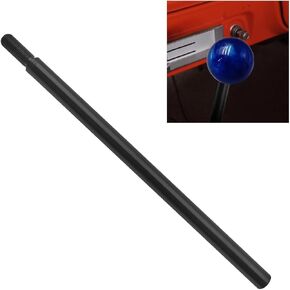 10 Inch Aluminum Alloy Car Shift Knob Extender, M10 X 1.25 Manual Gear Shifter Lever Extension Rally Drift, Compatible with Nissan Mitsubishi (M10X1.25, 10 Inch)