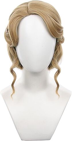 XiongXiongLe Short Red Orange Mixed Black Cosplay Wig Women Costumes Hair Replacement Wigs for Adult Party Halloween Christmas Comic in Saudi Arabia