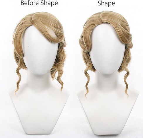 XiongXiongLe Short Red Orange Mixed Black Cosplay Wig Women Costumes Hair Replacement Wigs for Adult Party Halloween Christmas Comic in Saudi Arabia