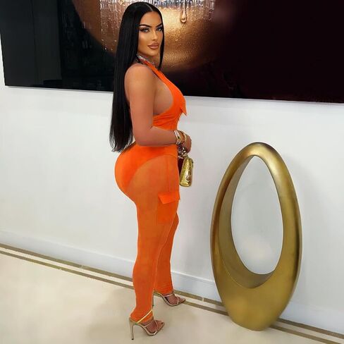 المرأة المثيرة للسيدات 2 قطعة من bodycon البضائع حللا البضائع العميقة v mesh mesh rompers in Saudi Arabia