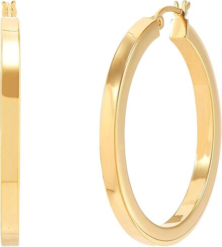 Silpada 'Rise and Shine' Tube Hoop Earrings in Kuwait