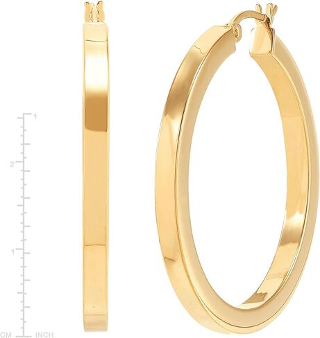 Silpada 'Rise and Shine' Tube Hoop Earrings in Kuwait