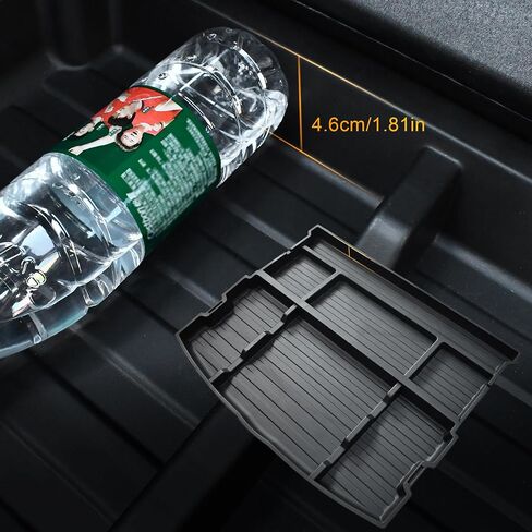 Upgrade RAV4 Trunk Organizer Car Side Pocket, Multifunctional Car Trunk Storage Organizer Backpack For Toyota RAV4 accessories 2019-2024 2025, Black, 1 PC in Saudi Arabia