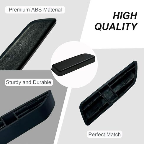 Seat Adjustment Button Compatible with Tesla Model 3/Y 2021 2022 2023 2024, Passenger Side Seat Cushion Forward Adjustment Button Cover Replacement, Replaces Part 1098842-00-D (Black) in Kuwait