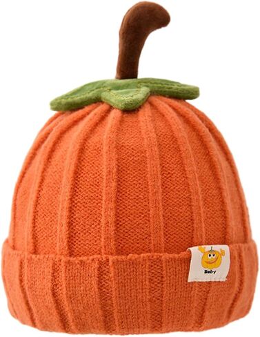 Kids Cute Fruit Crochet Hat Unisex Knitted Beanie Hat Christmas Hat Winter Warm Cap in Kuwait