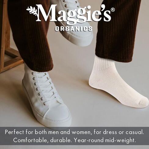 Maggie's Organic Cotton Crew - 6 Pack in Saudi Arabia