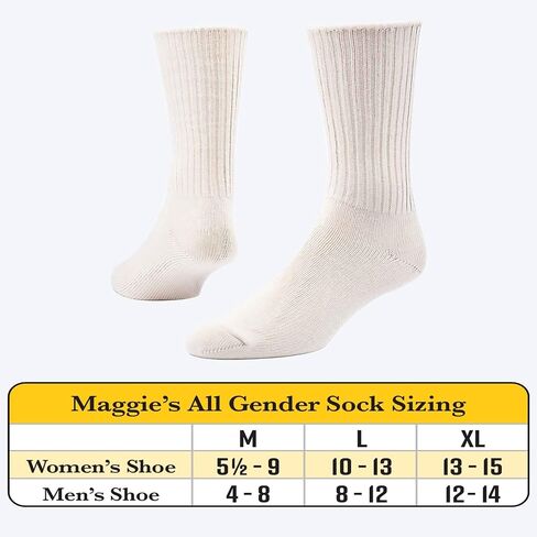 Maggie's Organic Cotton Crew - 6 Pack in Saudi Arabia