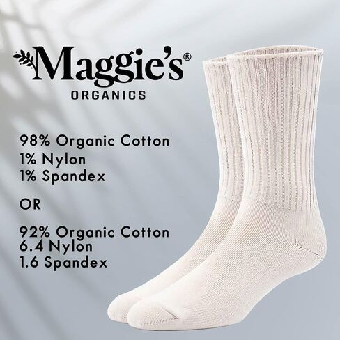 Maggie's Organic Cotton Crew - 6 Pack in Saudi Arabia