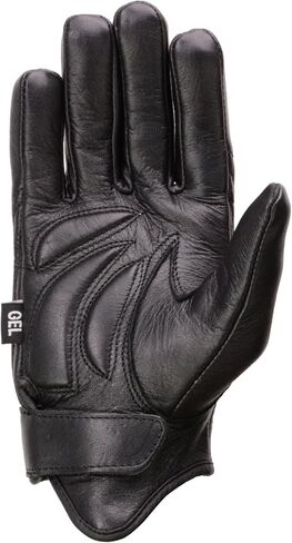 Milwaukee Leather Men Men's Premium Leather Leather Short Wrist Gloves ، Black Mg7510 in Kuwait