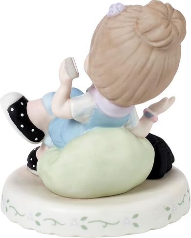 Precious Moments Growing in Grace Age 14 Collectible Porcelain Figurine, Brunette Girl - Ideal Keepsake for Birthdays, Anniversaries, and Special Occasions in Saudi Arabia