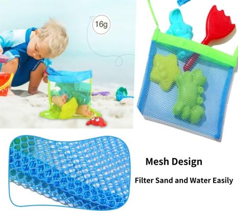 Mesh Beach Tote Bags for Womens, Shoulder Handbag Hobo Pool Bags for Swimming Vacations Summer Essentials in Kuwait