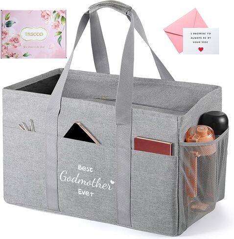 TRSODD ممرضات هدايا الأسبوع للنساء تقدير هدايا عيد ميلاد للنساء أكياس البقالة قابلة للطي 10 جالون كبيرة تحميل فائدة كبيرة in Kuwait
