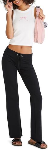 نوبة المرأة Aeropostale و Flare Low Rise Slim Fit Fleece Pant in Saudi Arabia