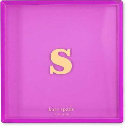 صينية كيت سبيد نيويورك الأولي الأولي ، صينية رسائل الغرور الأكريليك الشخصية ، فقط منجم (ق) in Kuwait