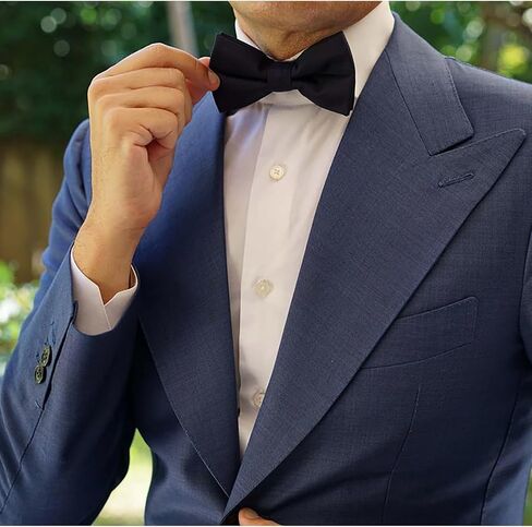 Bow Ties for Men, Pre-Tied Quality Adjustable Bowtie, Silk Bow Tie for Men Women Party Wedding Formal Events in Saudi Arabia