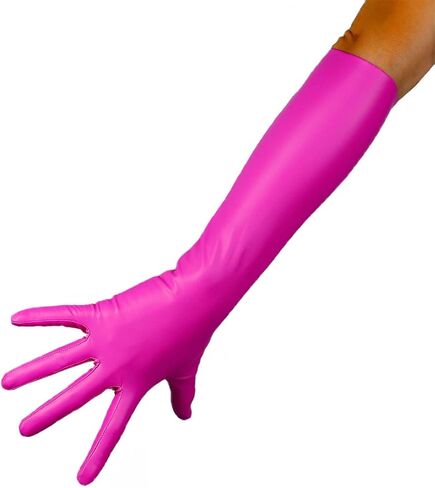 DooWay Long Latex Gloves for Women Elbow Length 16" for Halloween Cosplay Costume Party in Saudi Arabia