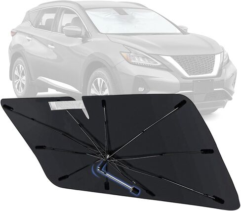 دافعة شمس الزجاج الأمامي لتويوتا RAV4 2013-2025 ، سيارة طي قابلة للطي للنوافذ الأمامية مع عمود الدوران 360 درجة ، ودرع رافعة الشمس راف4 مخصص لحظر الأشعة فوق البنفسجية وعزل الحرارة in Kuwait