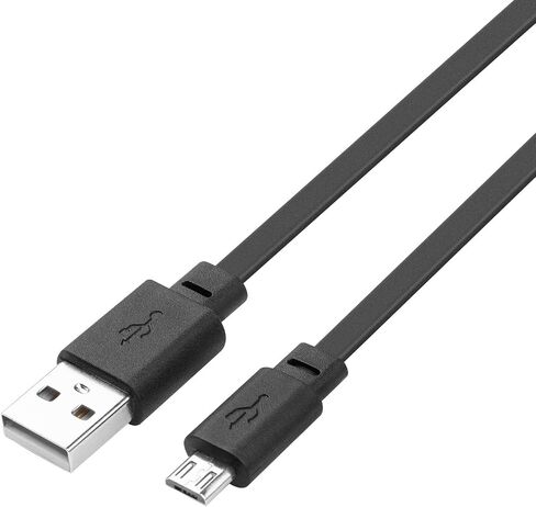 كابل تمديد Smays 4 حزم بطول 25 قدم لكاميرا WYZE Cam v4، وكاميرا WYZE Cam v3 وv3 Pro، وسلك USB صغير مسطح طويل in Kuwait