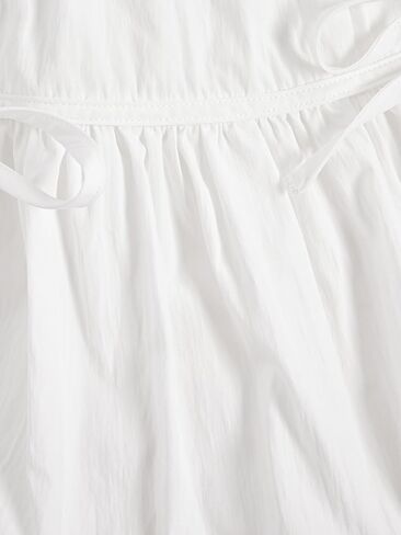 Verdusa Women's Bubble Skirt Ruffled Pleated Mini Skirt Elastic Waist Short Skater Skirts in Kuwait