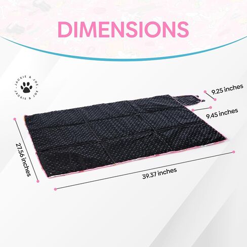 Outdoor and Indoor Dog Bed Lightweight Portable Camping Travel Pet Mat Durable Kennel and Travel Crate Easy to Clean Medium Dogs Compact with Shoulder Straps in Saudi Arabia