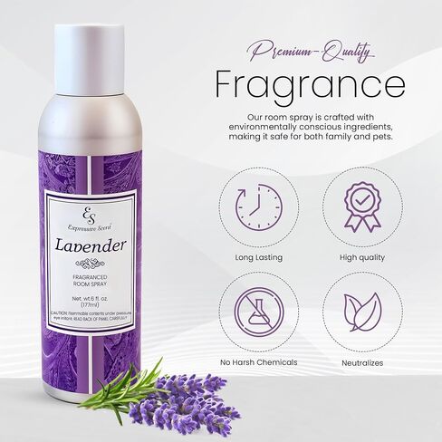 Air Freshener Spray - long lasting luxurious sea spray – Ideal for Bathroom, Kitchen, Office & Car – long lasting home fragrance 6 FL Oz in Saudi Arabia