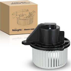 Nilight AC Heater Blower Motor مع Fan for Dodge RAM 1500 2500 3500 2002 2003 2004 2005 2006 2007 2008 ، Jeep Grand Cherokee 2002-2004 - PLACES 700012 ، PM9198 ، 5012701AB ، 5096255AA ، 5096256AA