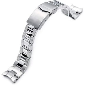 Miltat 20mm Super-O Watch Band متوافق مع SARB017 SARB017 SPB155 SBEJ005 HAMILTON H70455733 ، لهجة