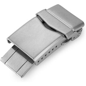 Stainless Steel Watch Clasp, Watch Band Deployment Buckle 16mm 18mm 20mm 22mm