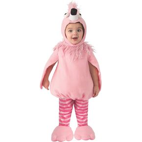 Rubies Kid's Opus Collection Lil Cuties Flamingo Costume Baby Costume, As Shown, Infant