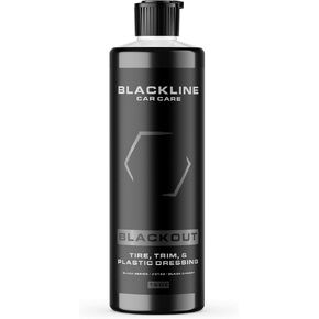 Blackline Care Care - تقليم التعتيم وخلع الإطارات للبلاستيك والمطاط والفينيل والإطارات آمنة للسيارات والشاحنات وسيارات الدفع الرباعي والمزيد - 16 أوقية