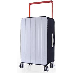 Wide Handle Luggage Cover - 24 Inch Retractable Travel Suitcase Covers for Luggage, Transparent PVC Luggage Protector Cover