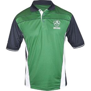 Croker Ireland Performance Shirt ، XXX -Large - Polyester Green Polyester Progroiderist Polo