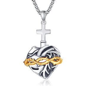 Women's Mother's Day S925 Sterling Silver Heart Pendant Necklace