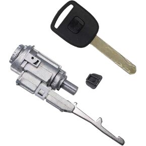 Ignition Switch Cylinder with 1 Keys for Honda Accord 2008-2012 for Honda Odyssey 2005-2015 Replace 06351-TE0-A11 06351-TP5-H11 06351-TA0-H11
