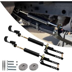 Heavy-Duty Rear Leaf Spring Suspension Kit Compatible with 2009-2023 Ford F150 4WD - 2-3" Lift- Suspension Enhancement for Towing & Off-Road
