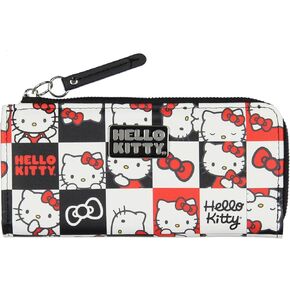 AI Accessory Innovations Sanrio Hello Kitty Checkerboard Design Faux Leath