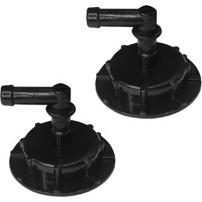 2PCS Radiator Coolant Reservoir Cap for Honda Accord Acura Civic Pilot Insight Element RDX 19102-PM5-A00 19106-RNA-A48 Coolant Expansion Overflow Tank Cap with Joint Hose Replacement(Black)