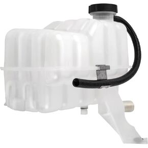 Coolant Reservoir Tank with Sensor and Cap Coolant Overflow Tank Compatible with Silverado 1500 Sierra 1500 Tahoe Suburban 1500 Yukon Escalade Avalanche H2 Replace 15203949 603102