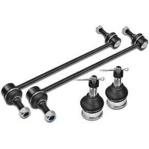 A-Premium Set of 4, Front Sway Bar Link, Lower Ball Joint, Compatible with Honda Odyssey 1999 2000 2001 2002 2003 2004