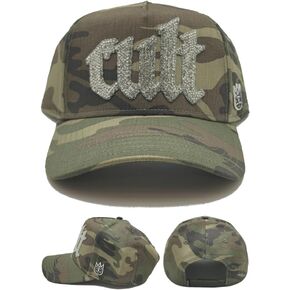 Cult of Individuality New Luxe Script Camouflage Snapback Hat