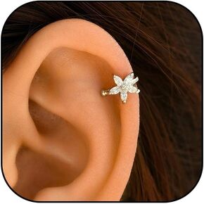 Ear Cuff Earrings for Women Non Piercing Faux Earring Cuff Rose Gold Earring Cuffs Non Pierced