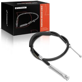 A-Premium Rear Driver Side Parking Brake Cable Assembly Compatible with Chevrolet, GMC and Cadillac Models: Tahoe, Yukon, Suburban 1500, Escalade, Avalanche, Escalade ESV - Replace# 15856908