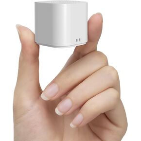 White Noise Sound Machine - Sugar Cube Travel White Noise Machine by Ginger Me w/ 17 Non-Looping Sounds, Timer, Rechargeable Battery, Mini Size, Perfect Office Home Gift for Adults Baby